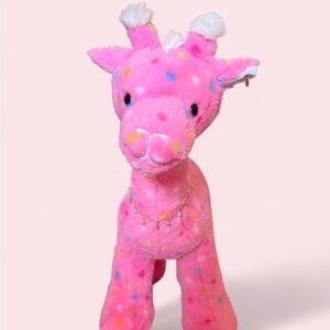 Plush Pink Animal Cookie Sold Out Build A BearGiraffe Stuffed Toy - Kids Toys